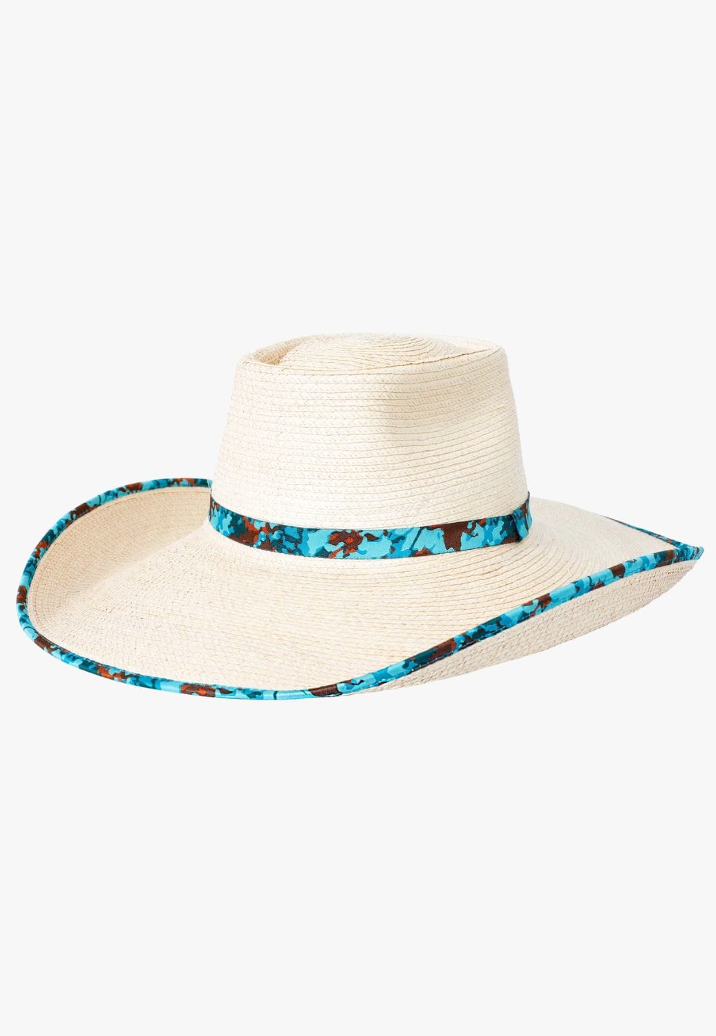 Sunbody HATS - Straw Sunbody Ava Bound Edge Palm Hat