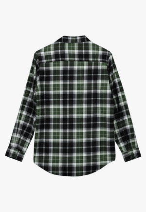 Swanndri CLOTHING-Boys Winter Tops Swanndri Kids Egmont Flannelette Shirt Twin Pack