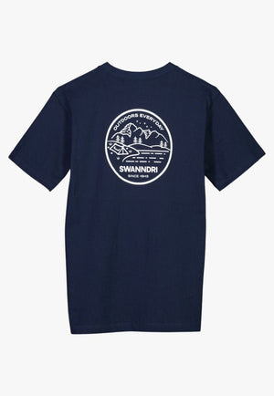 Swanndri CLOTHING-Boys T-Shirts Swanndri Kids Stonebridge Printed T-Shirt
