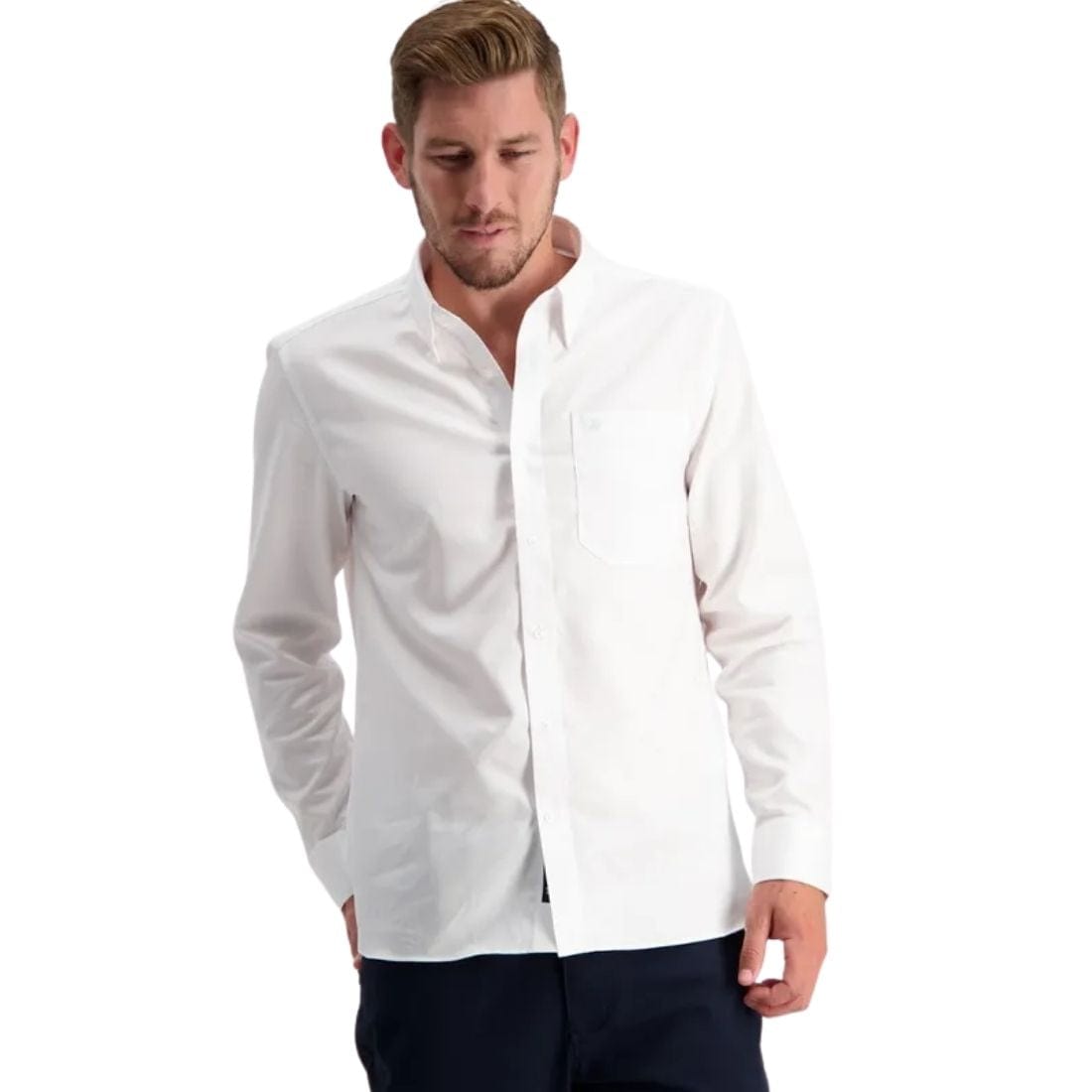 Swanndri CLOTHING-Mens Long Sleeve Shirts Swanndri Mens Barrington Shirt