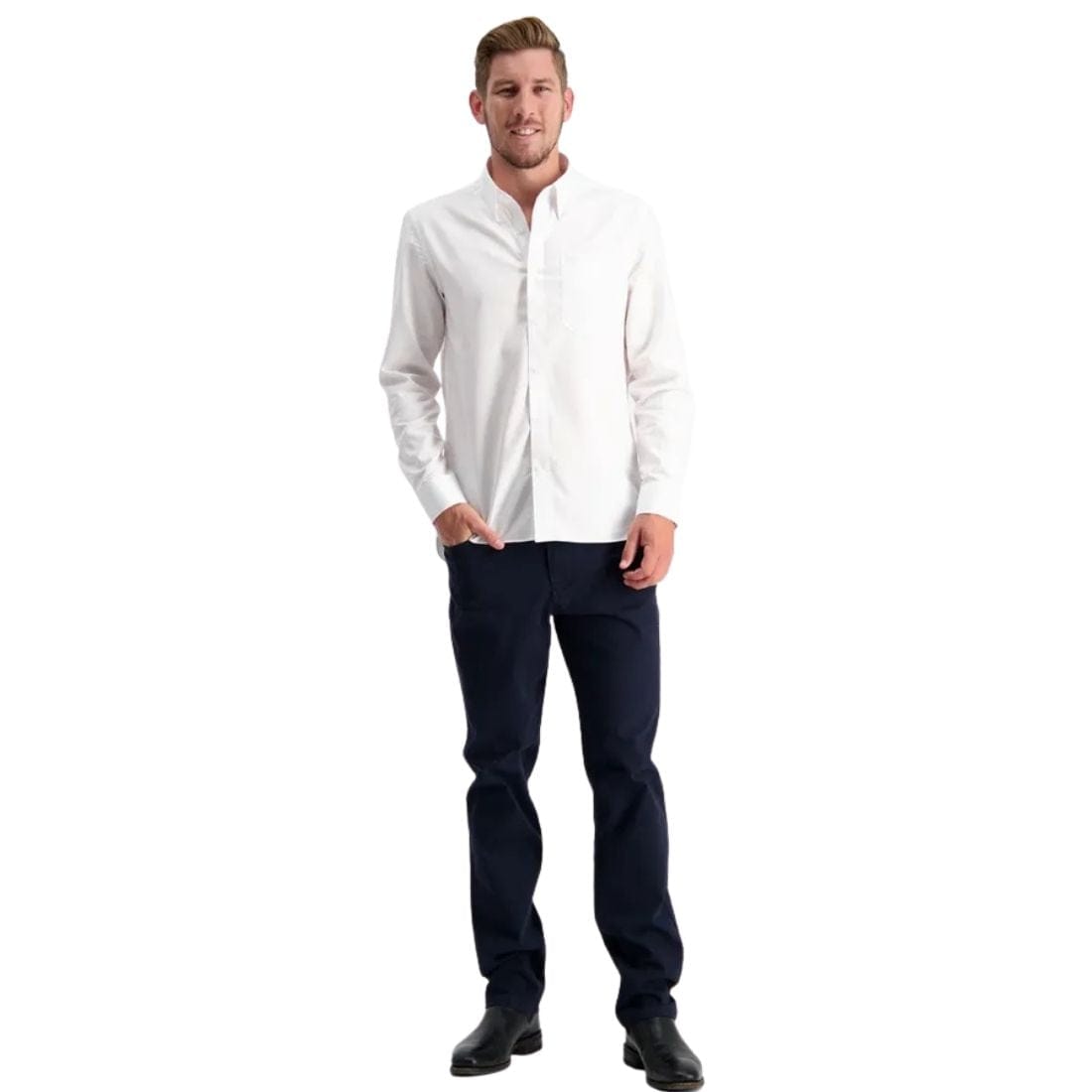 Swanndri CLOTHING-Mens Long Sleeve Shirts Swanndri Mens Barrington Shirt