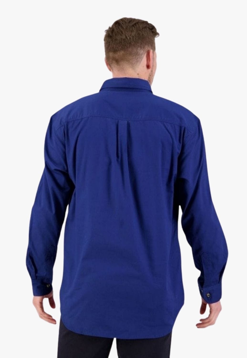 Swanndri CLOTHING-Mens Long Sleeve Shirts Swanndri Mens Byron Open Front Work Shirt