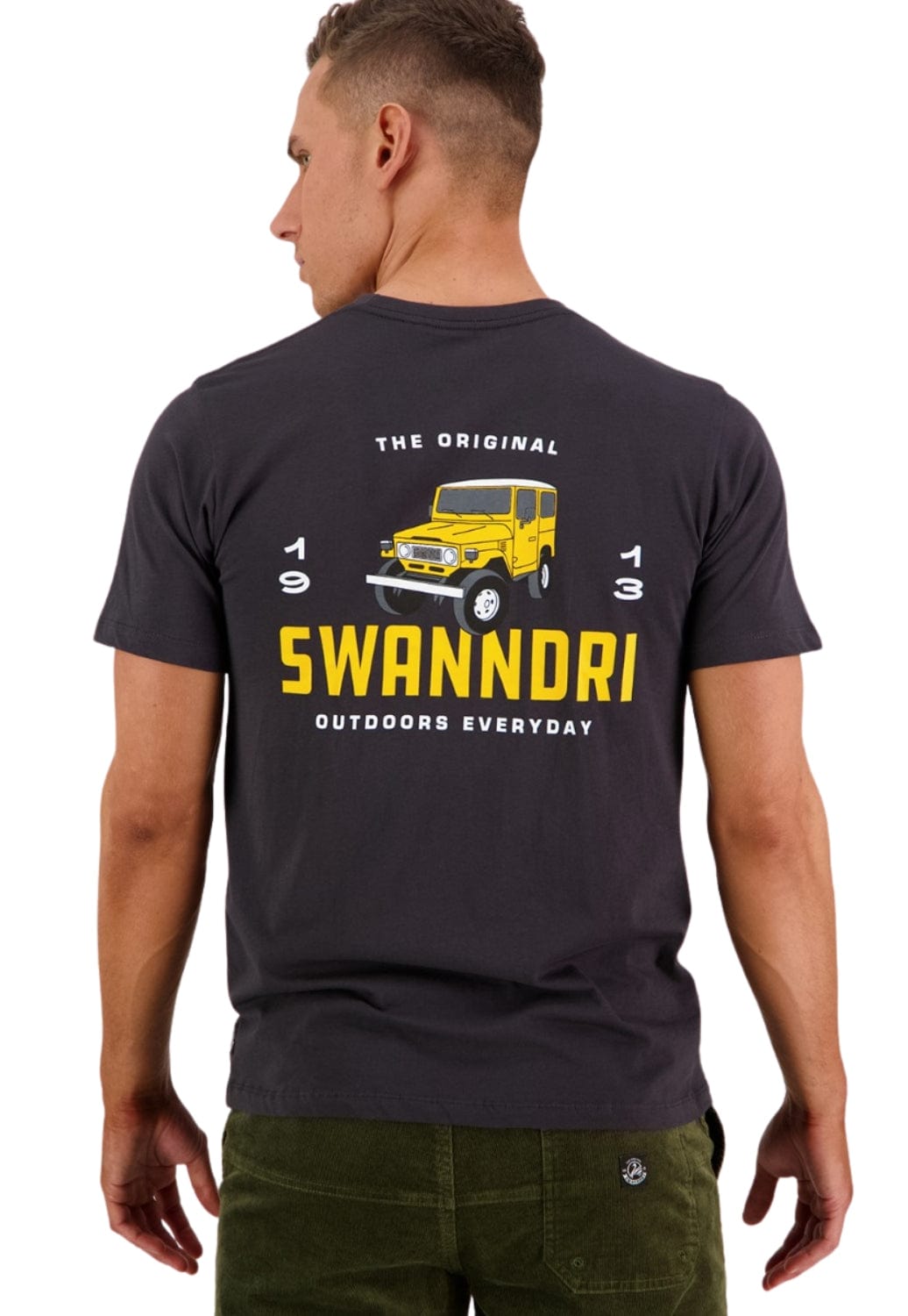 Swanndri CLOTHING-MensT-Shirts Swanndri Mens Cruiser Print T-Shirt