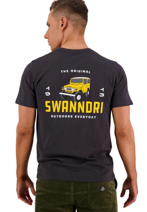 Swanndri CLOTHING-MensT-Shirts Swanndri Mens Cruiser Print T-Shirt