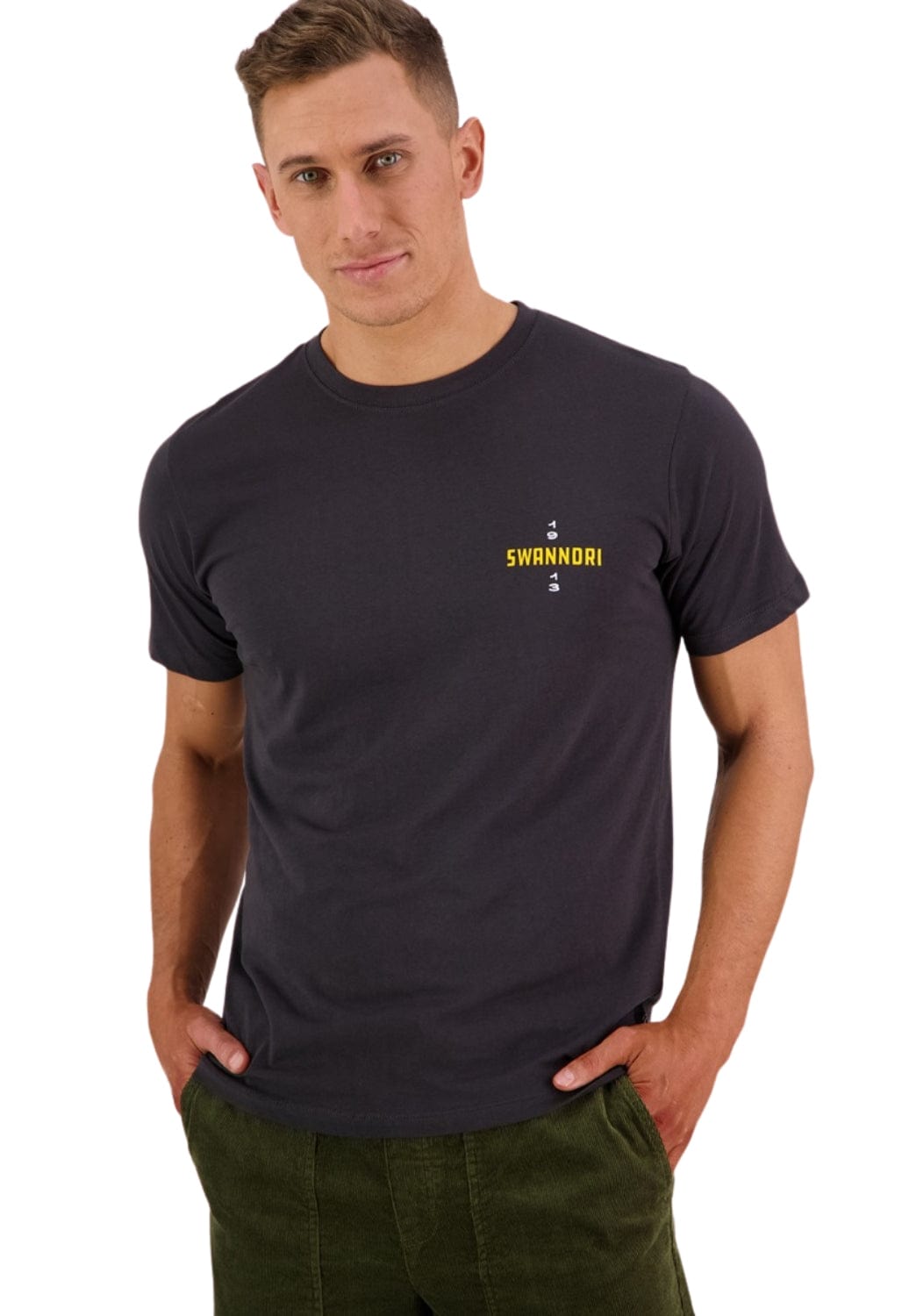 Swanndri CLOTHING-MensT-Shirts Swanndri Mens Cruiser Print T-Shirt