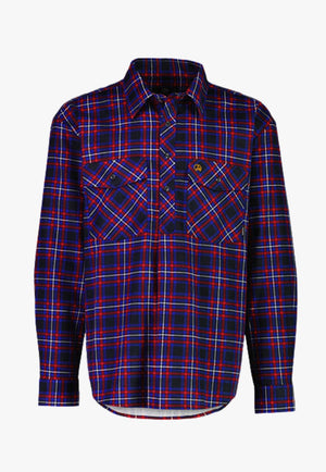 Swanndri CLOTHING-Mens Long Sleeve Shirts Swanndri Mens Egmont Closed Front Flannelette Shirt Twin Pack