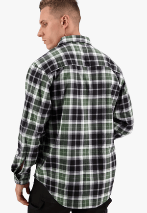 Swanndri CLOTHING-MensWinterTops Swanndri Mens Egmont Flannelette Shirt Twin Pack