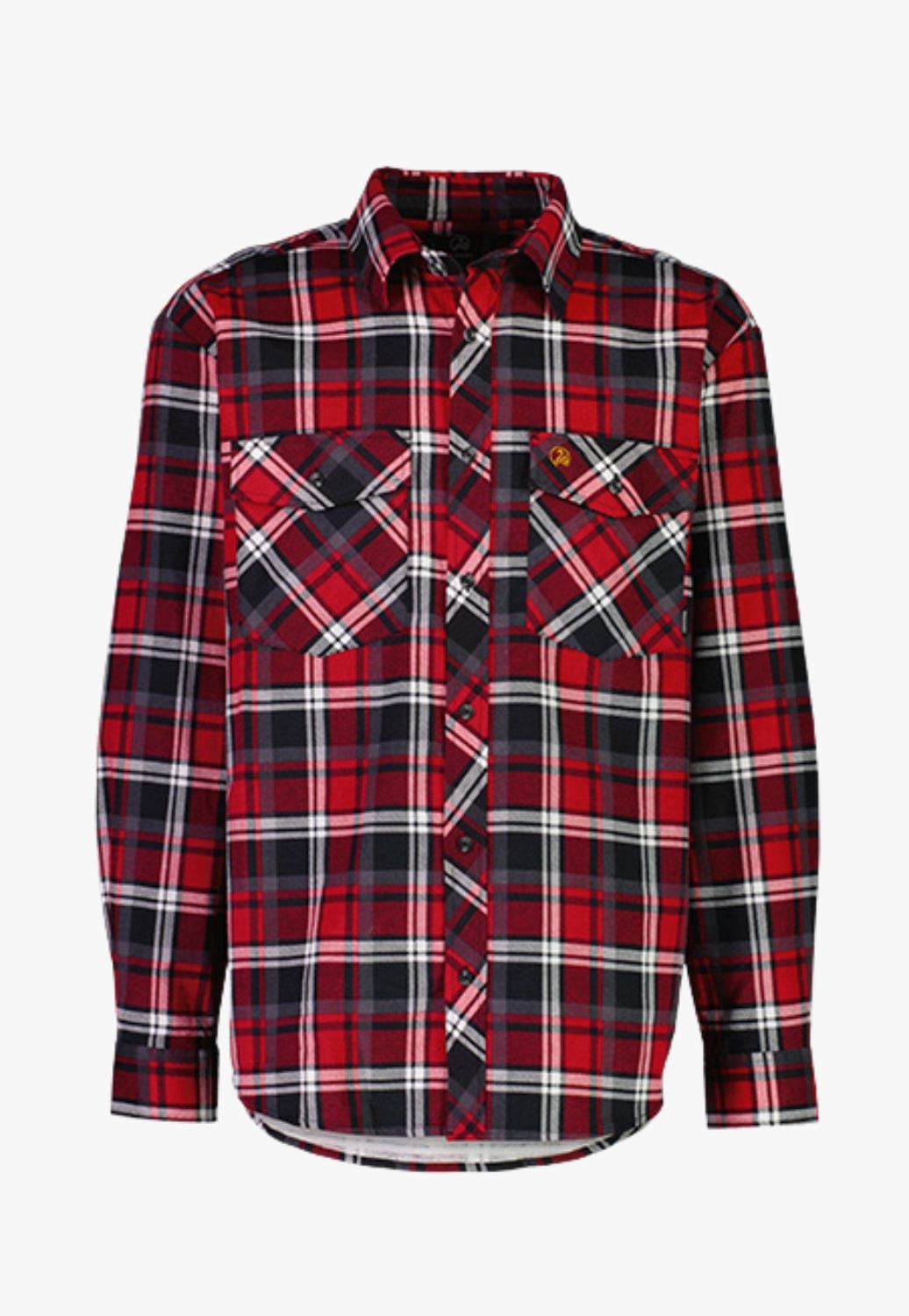 Swanndri CLOTHING-Mens Long Sleeve Shirts Swanndri Mens Egmont Open Front Flannelette Shirt Twin Pack