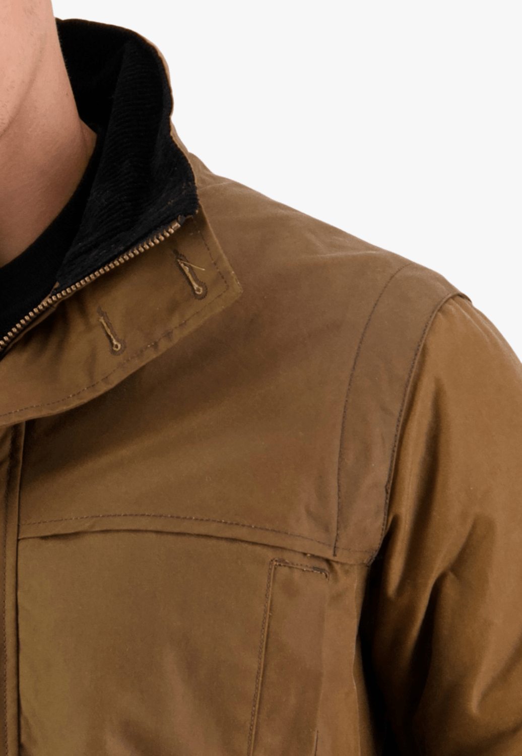 Swanndri CLOTHING-Mens Jackets Swanndri Mens Evans Flat Oilskin Jacket