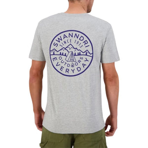 Swanndri CLOTHING-MensT-Shirts Swanndri Mens Fireside Print Tee
