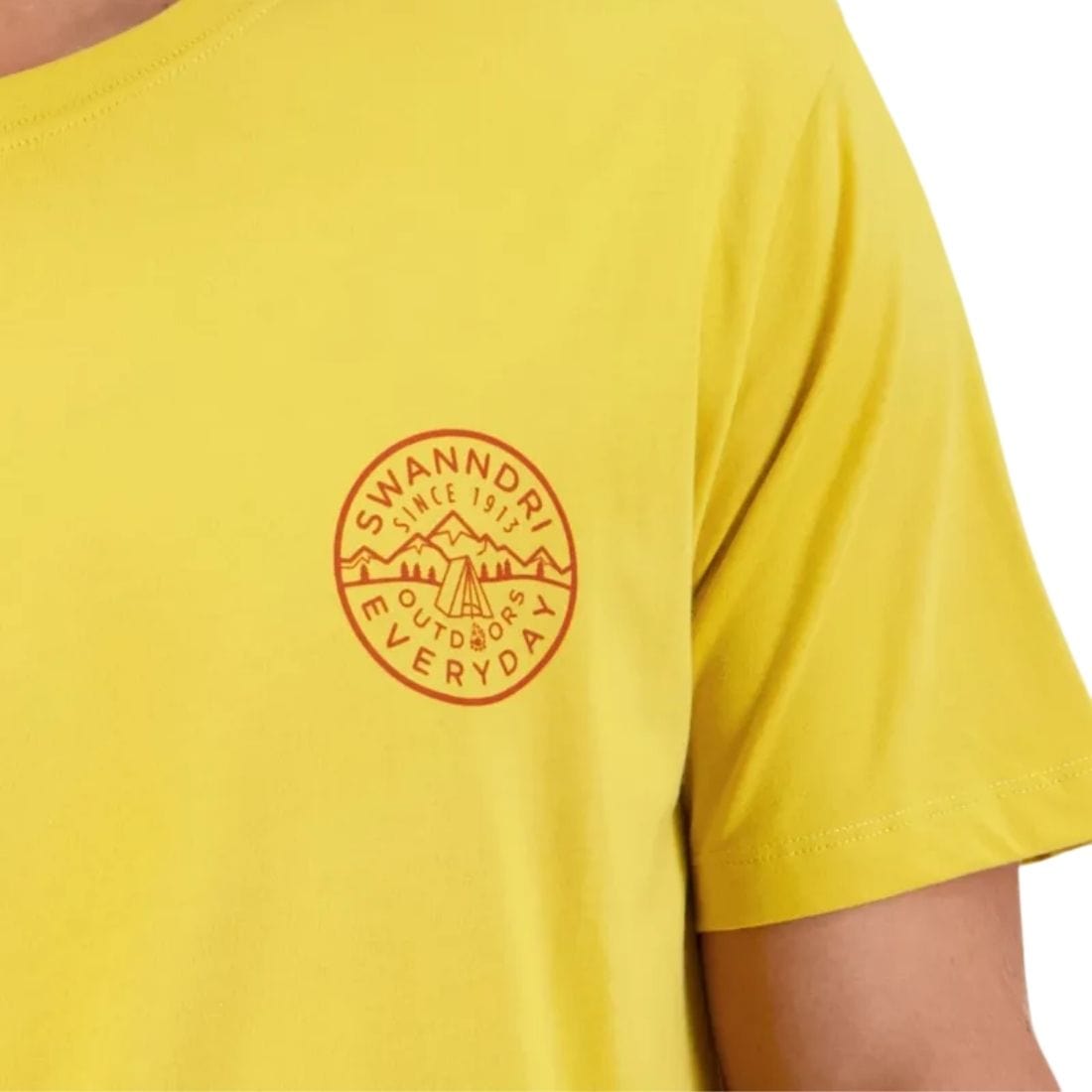 Swanndri CLOTHING-MensT-Shirts Swanndri Mens Fireside Print Tee