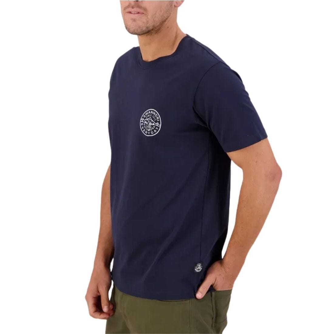 Swanndri CLOTHING-MensT-Shirts Swanndri Mens Fireside Print Tee