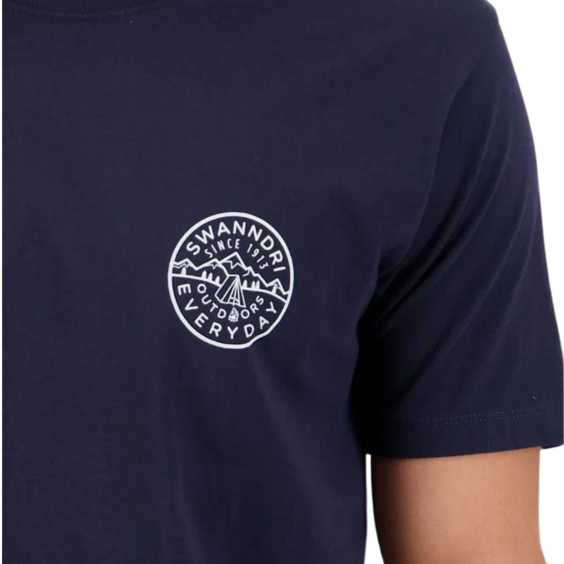 Swanndri CLOTHING-MensT-Shirts Swanndri Mens Fireside Print Tee