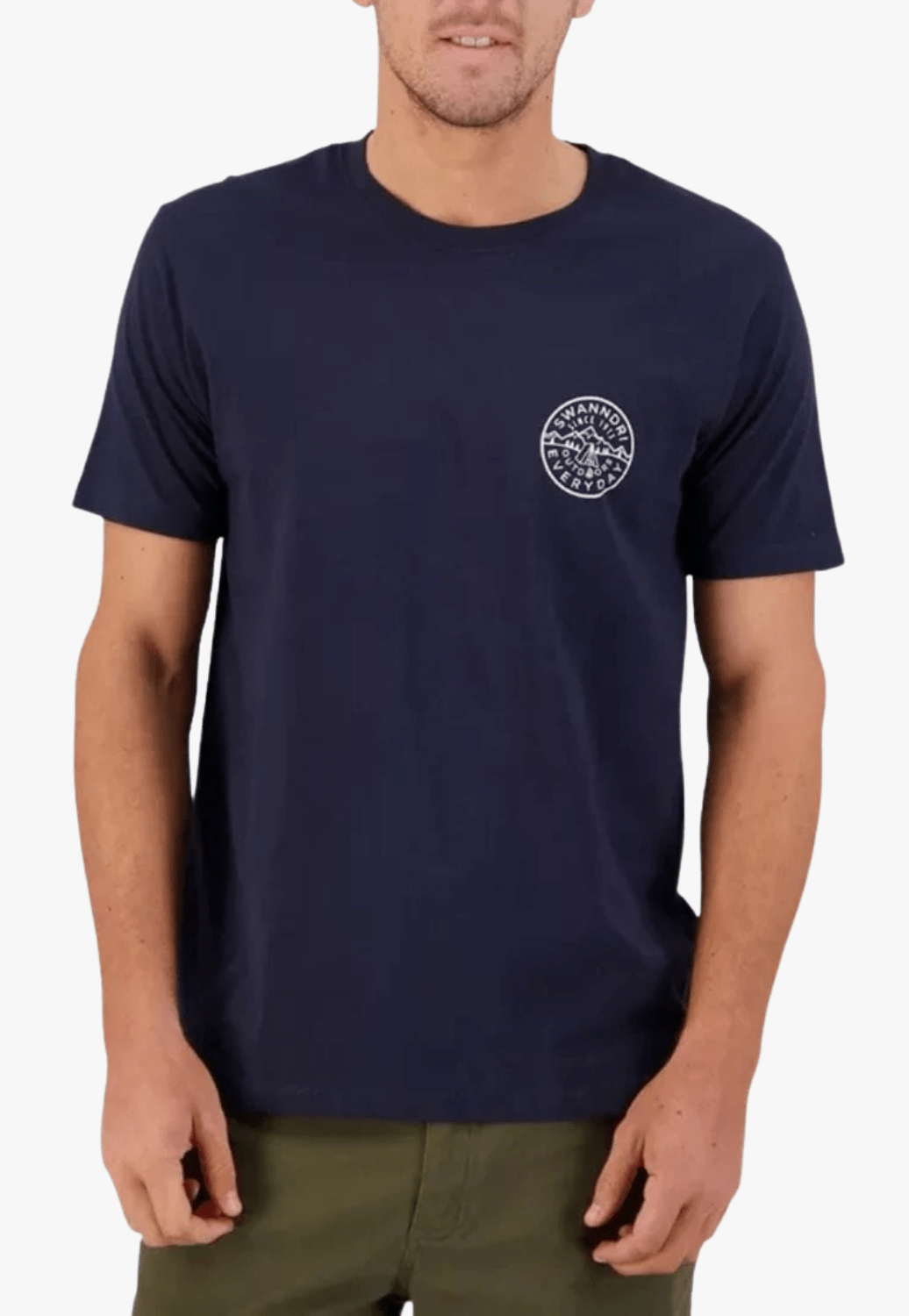Swanndri CLOTHING-MensT-Shirts Swanndri Mens Fireside Print Tee