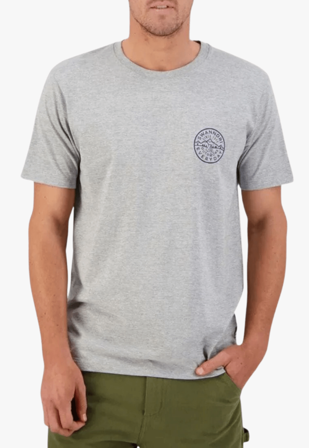 Swanndri CLOTHING-MensT-Shirts Swanndri Mens Fireside Print Tee