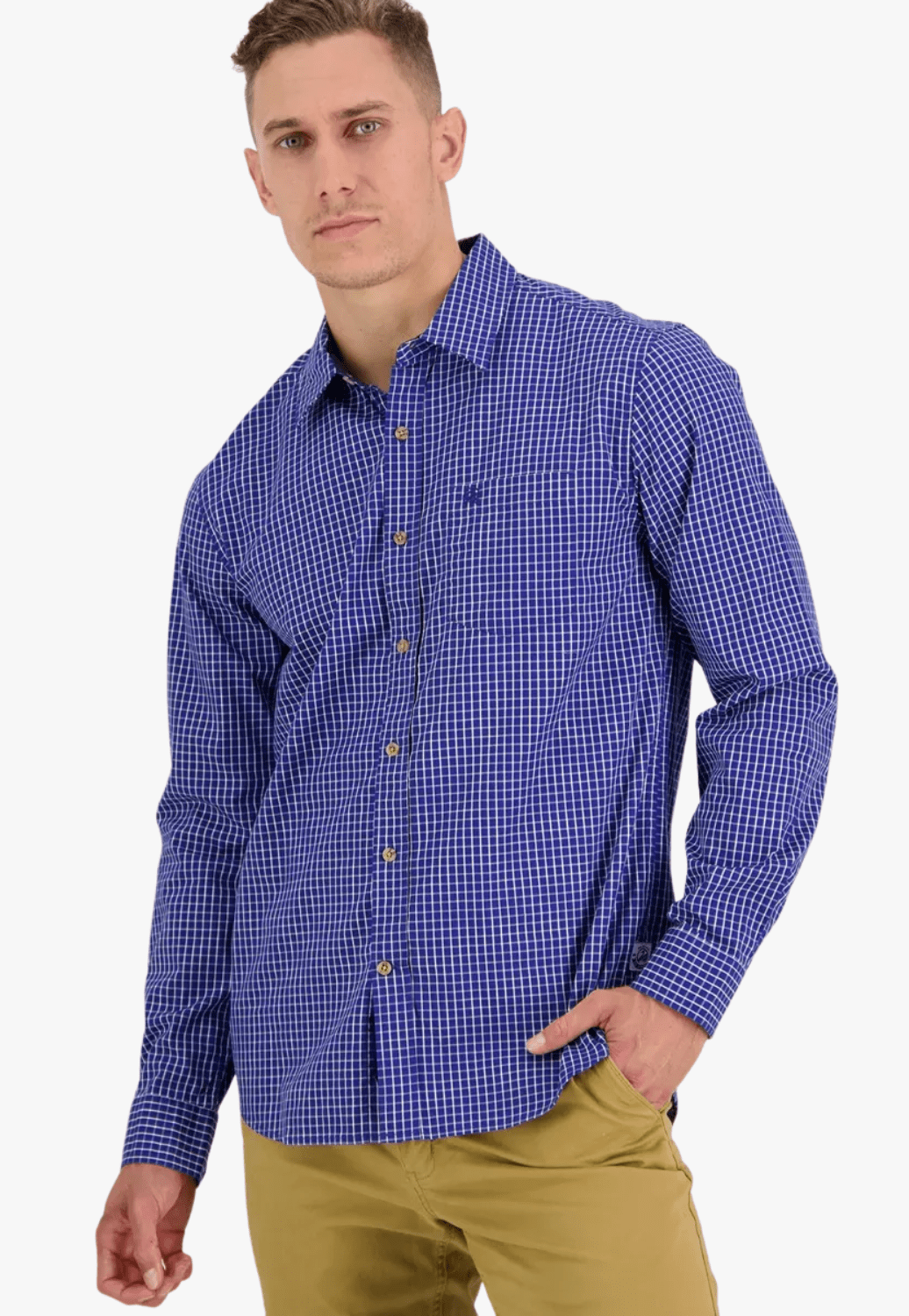 Swanndri CLOTHING-Mens Long Sleeve Shirts Swanndri Mens Foothill Road Long Sleeve Shirt