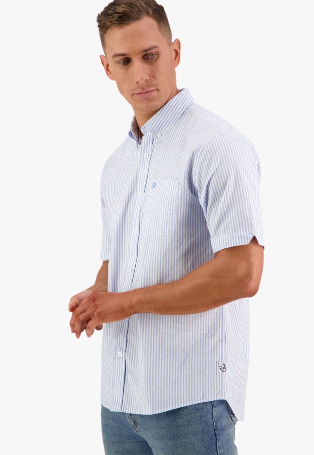 Swanndri CLOTHING-Mens Short Sleeve Shirts Swanndri Mens Hinsdale Shirt