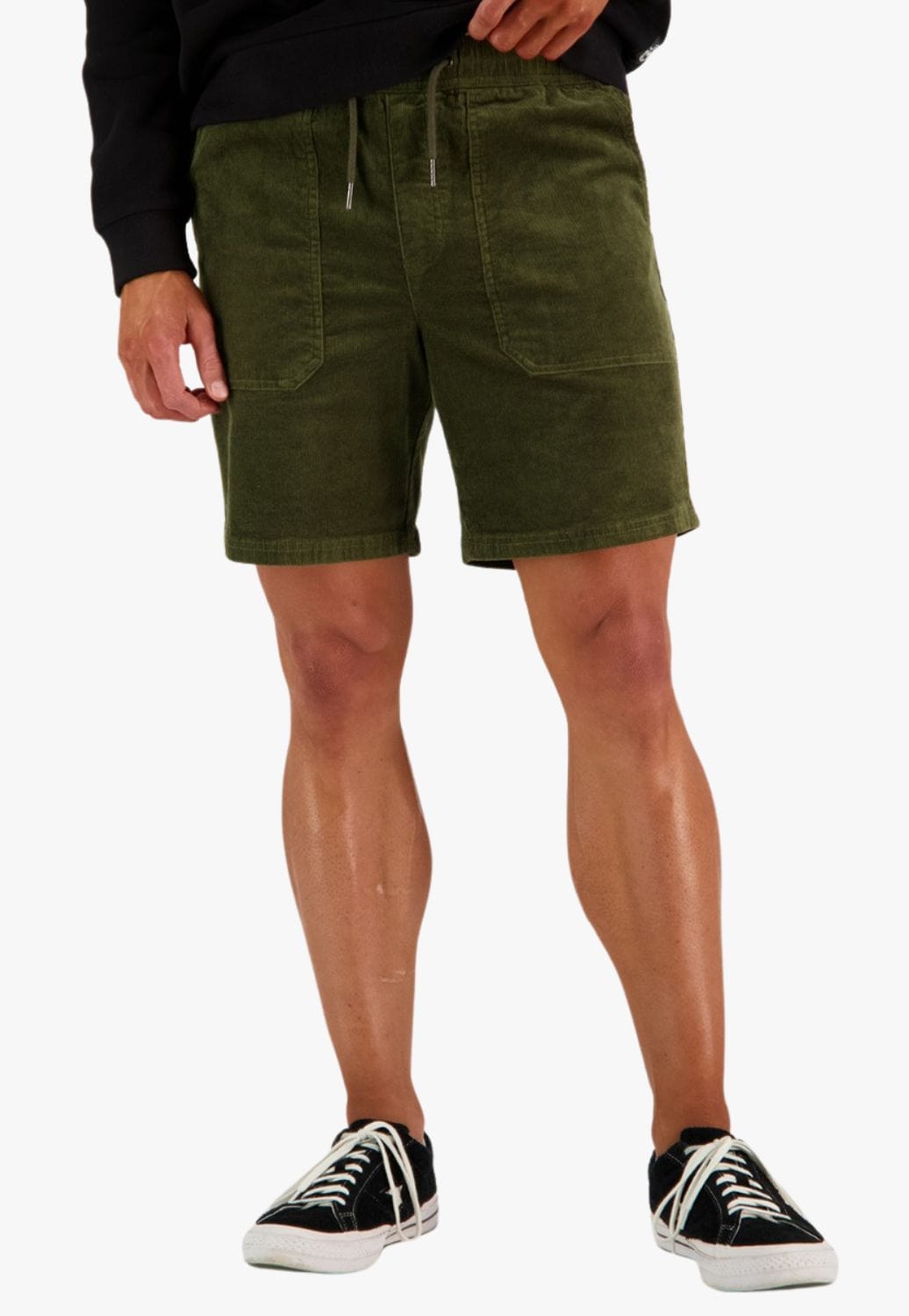 Swanndri CLOTHING-Mens Shorts Swanndri Mens Long Bay v3 Cord Shorts