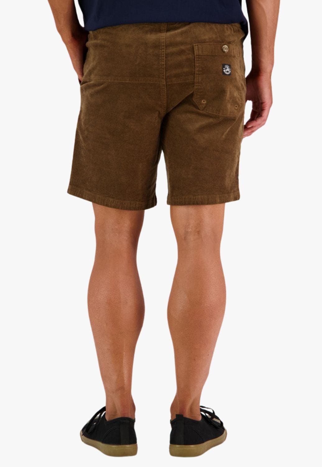 Swanndri CLOTHING-Mens Shorts Swanndri Mens Long Bay v3 Cord Shorts