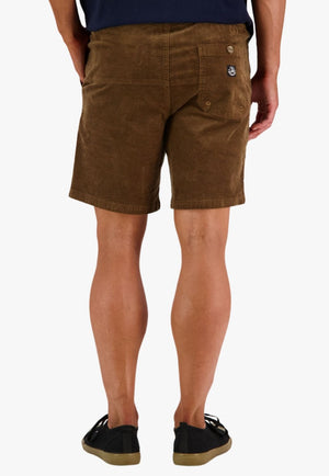 Swanndri CLOTHING-Mens Shorts Swanndri Mens Long Bay v3 Cord Shorts