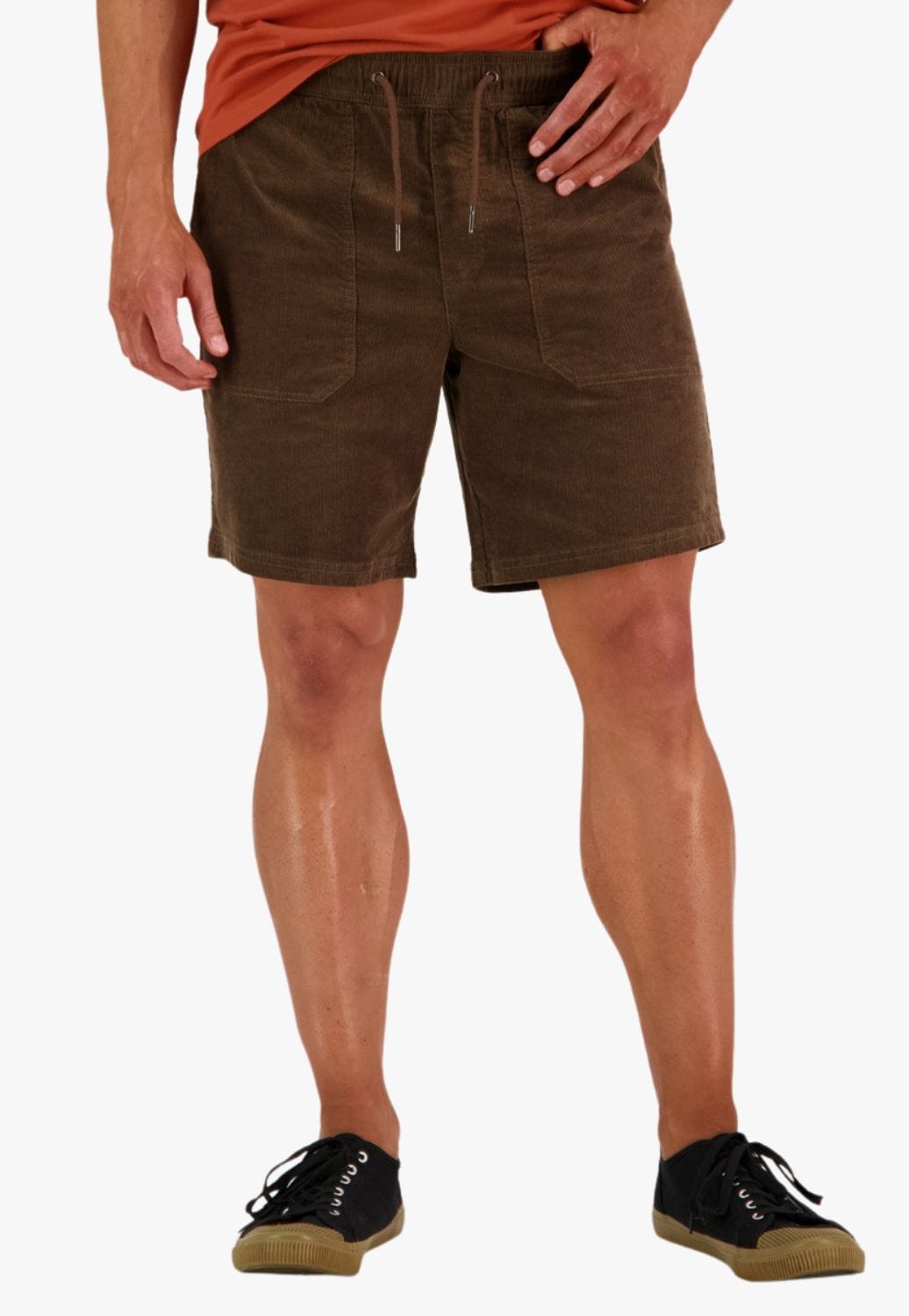 Swanndri CLOTHING-Mens Shorts Swanndri Mens Long Bay v3 Cord Shorts