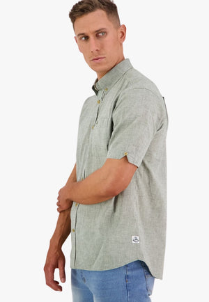 Swanndri CLOTHING-Mens Short Sleeve Shirts Swanndri Mens Lowell Short Sleeve Shirt