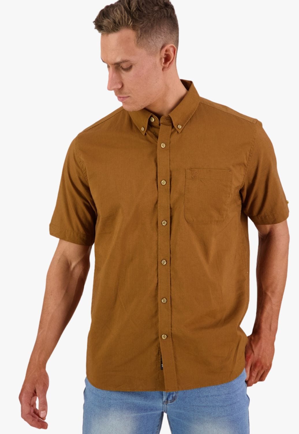 Swanndri CLOTHING-Mens Short Sleeve Shirts Swanndri Mens Lowell Short Sleeve Shirt