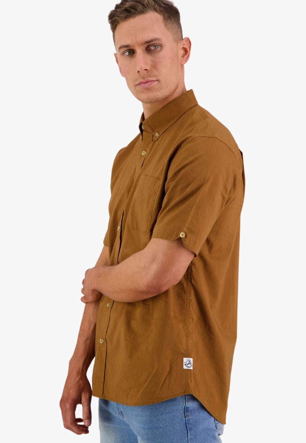 Swanndri CLOTHING-Mens Short Sleeve Shirts Swanndri Mens Lowell Short Sleeve Shirt