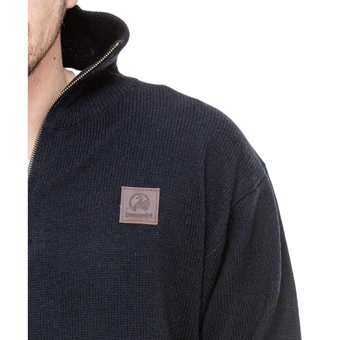 Swanndri CLOTHING-Mens Pullovers Swanndri Mens Mariner Zip Pullover