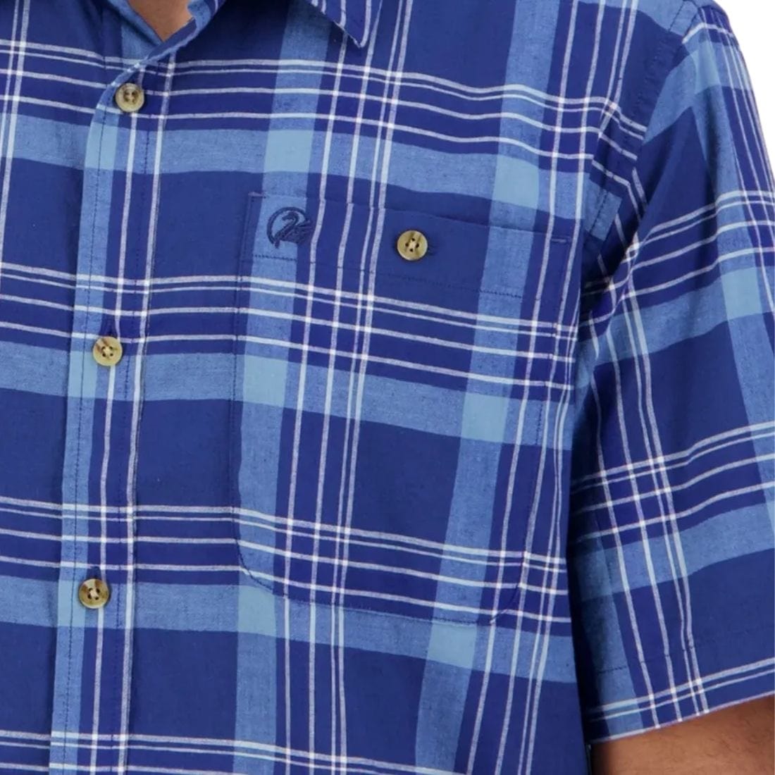 Swanndri CLOTHING-Mens Short Sleeve Shirts Swanndri Mens Oaks Bluff Shirt