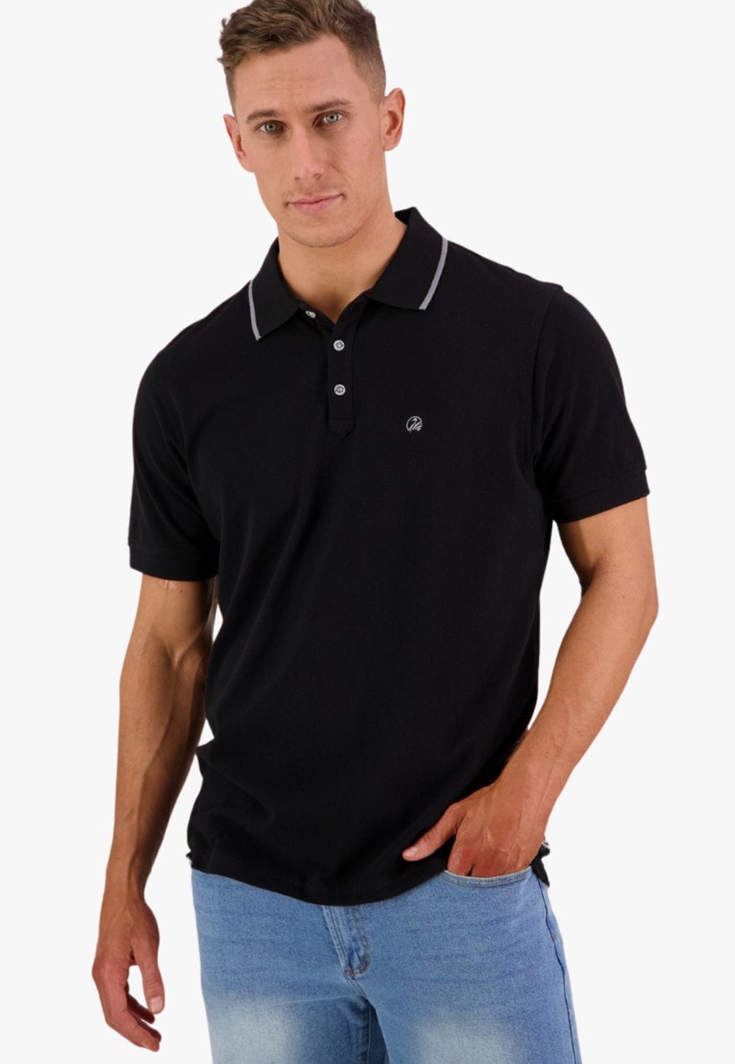 Swanndri CLOTHING-MensPolos Swanndri Mens Pinehurst Polo