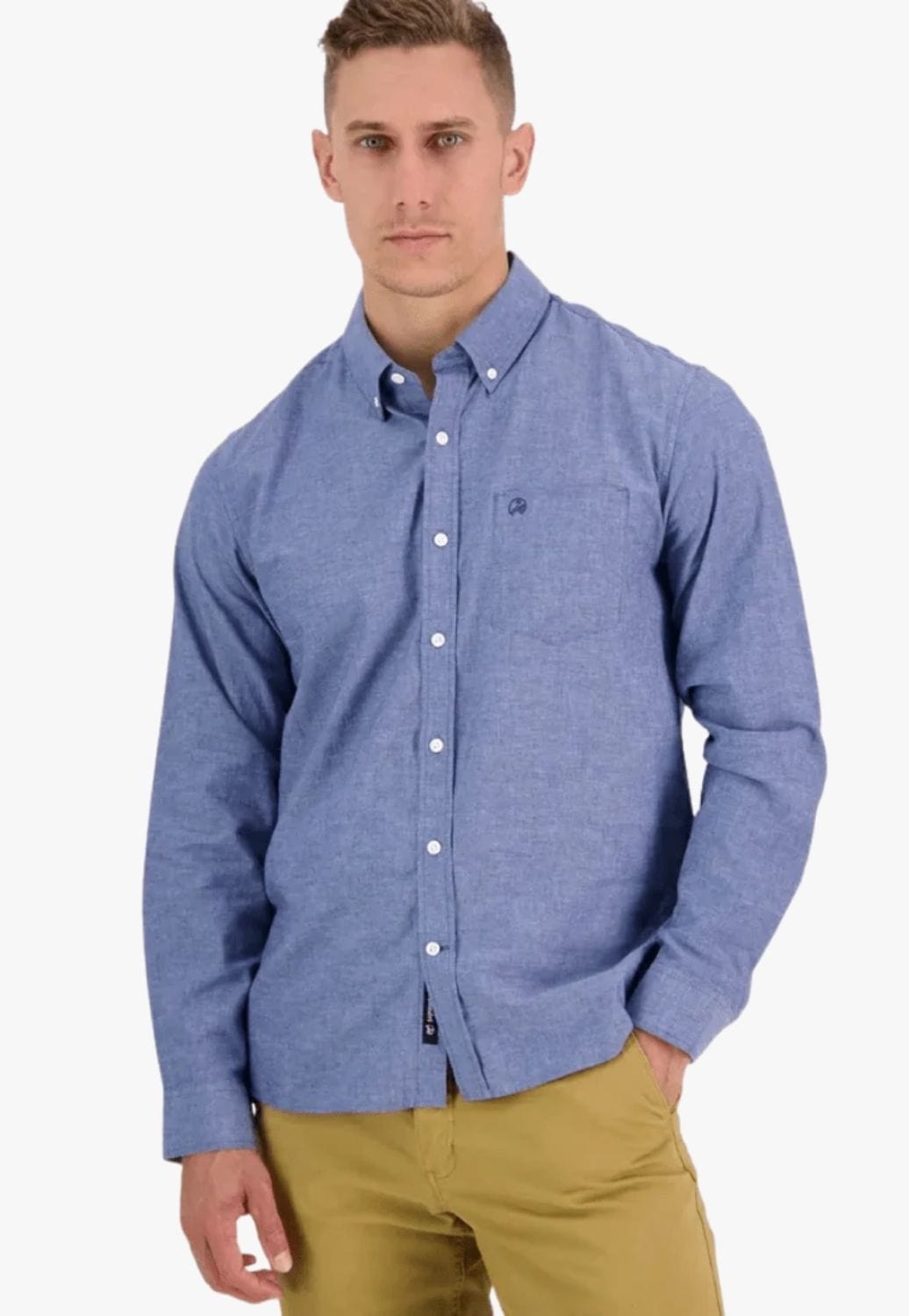 Swanndri CLOTHING-Mens Long Sleeve Shirts Swanndri Mens Wolcott Shirt