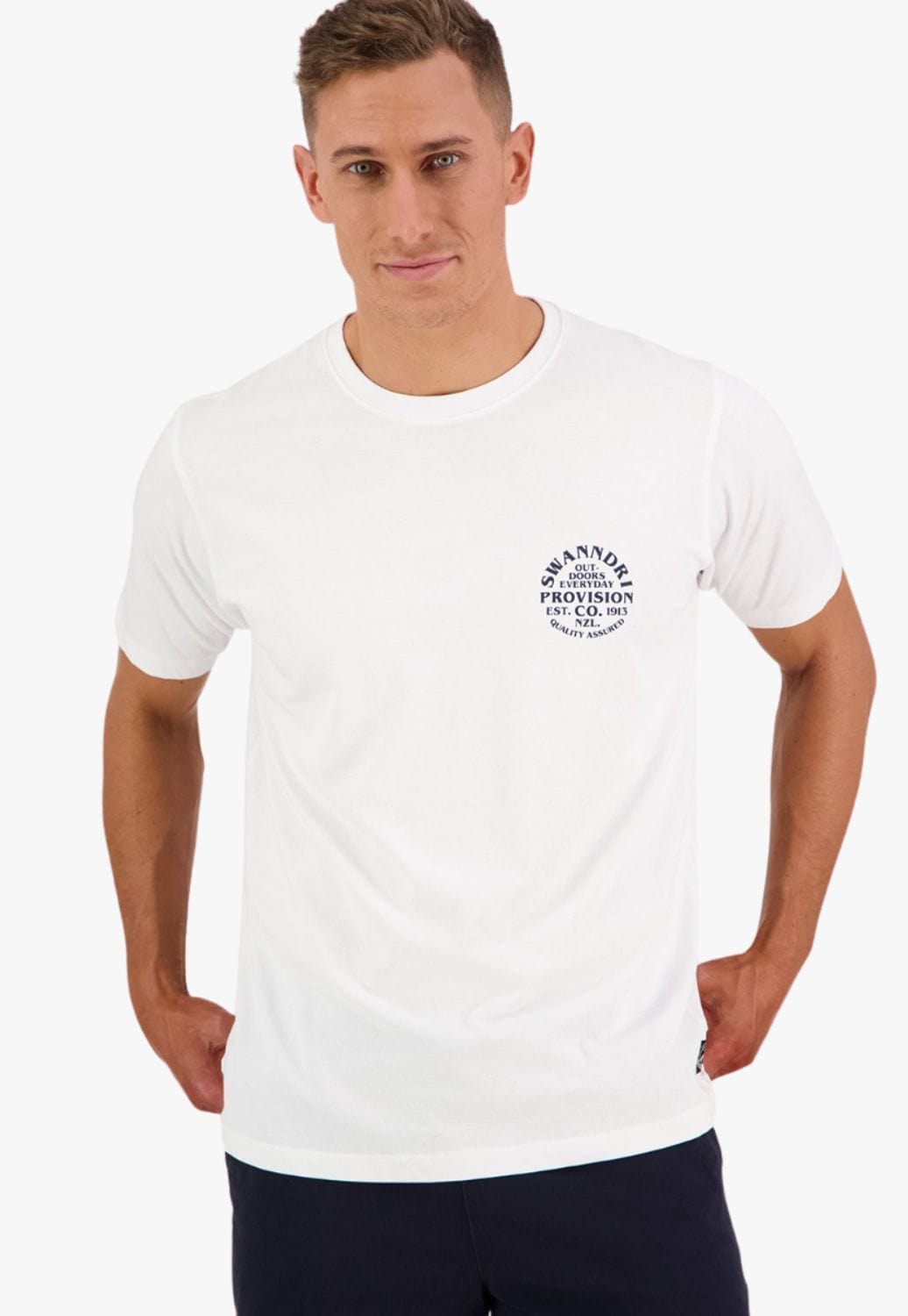 Swanndri CLOTHING-MensT-Shirts Swanndri Mens Woods Print T-Shirt