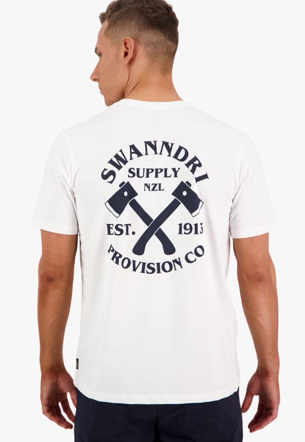 Swanndri CLOTHING-MensT-Shirts Swanndri Mens Woods Print T-Shirt