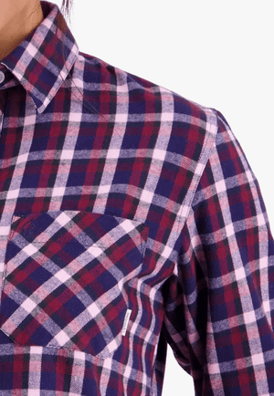 Swanndri CLOTHING-Womens Long Sleeve Shirts Swanndri Womens Barn Shirt