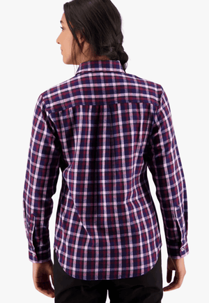 Swanndri CLOTHING-Womens Long Sleeve Shirts Swanndri Womens Barn Shirt