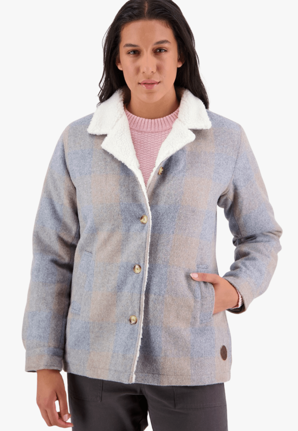 Swanndri CLOTHING-Womens Jackets Swanndri Womens Capitola Sherpa Jacket