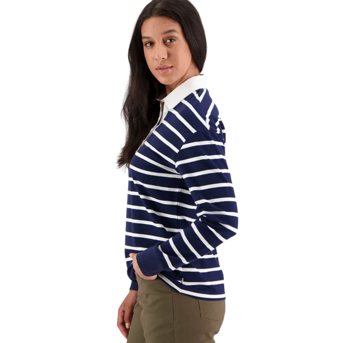 Swanndri CLOTHING-Womens Pullovers Swanndri Womens Carlaw Rugby