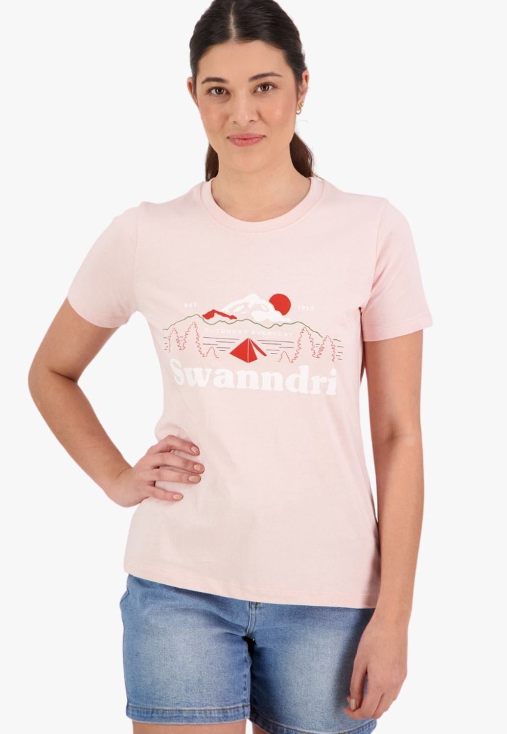 Swanndri CLOTHING-WomensT-Shirts Swanndri Womens Freedom T-Shirt