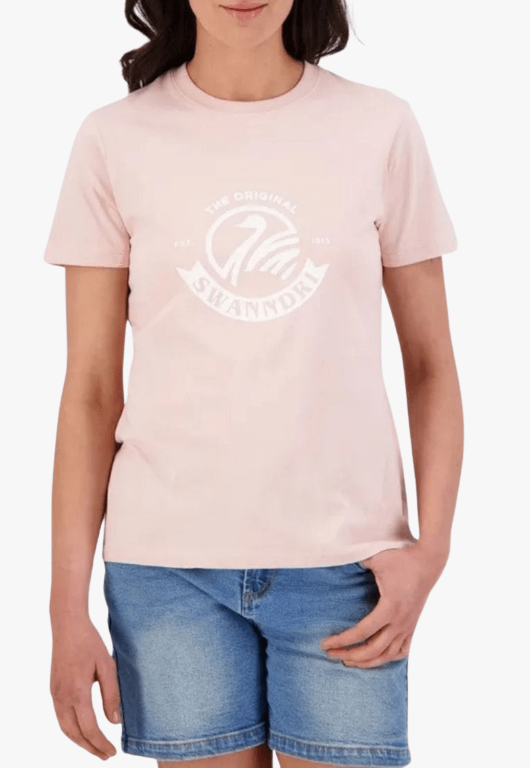 Swanndri CLOTHING-WomensT-Shirts Swanndri Womens Heritage Logo Tee