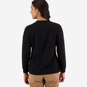 Swanndri CLOTHING-Womens Pullovers Swanndri Womens Parkvale Long Sleeve Henley
