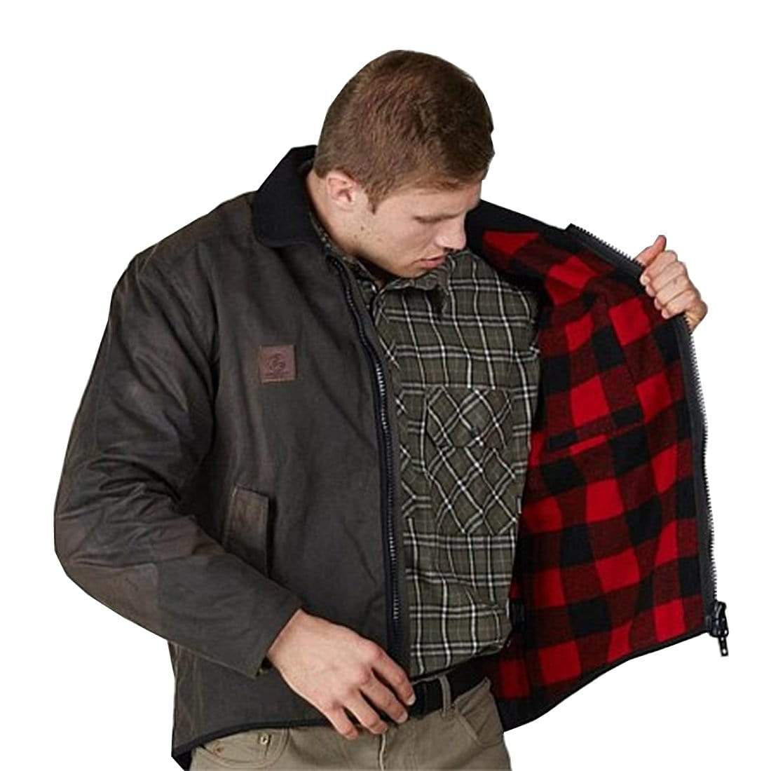 Swanndri CLOTHING-Mens Jackets Waimak Oilskin Jacket