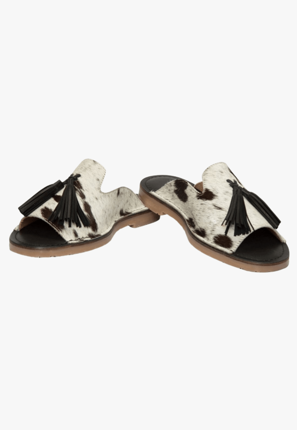 The Design Edge FOOTWEAR - Womens Sandals The Design Edge Tassel Sandals