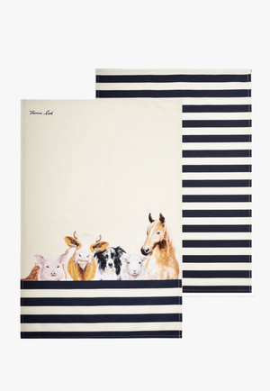 Thomas Cook ACCESSORIES-General Animal Friends Thomas Cook Farm Friends Tea Towel 2 Pack