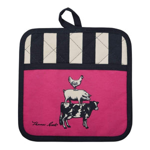 Thomas Cook ACCESSORIES-General Animal Pyramid Thomas Cook Farm Friends Ovenmitt & Pot Holder Set