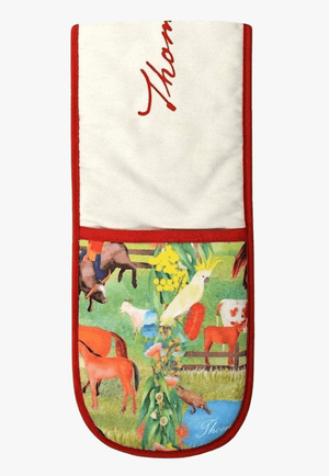 Thomas Cook ACCESSORIES-General Farmyard Thomas Cook Farm Friends Double Oven Glove