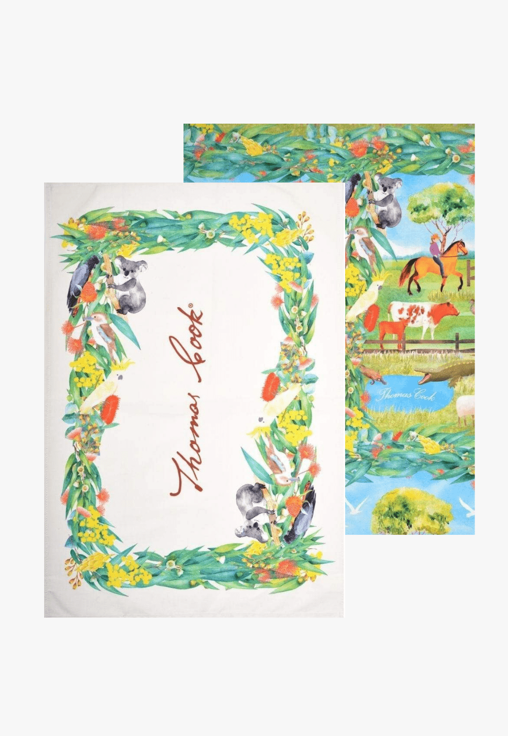 Thomas Cook ACCESSORIES-General Farmyard Thomas Cook Farm Friends Tea Towel 2 Pack