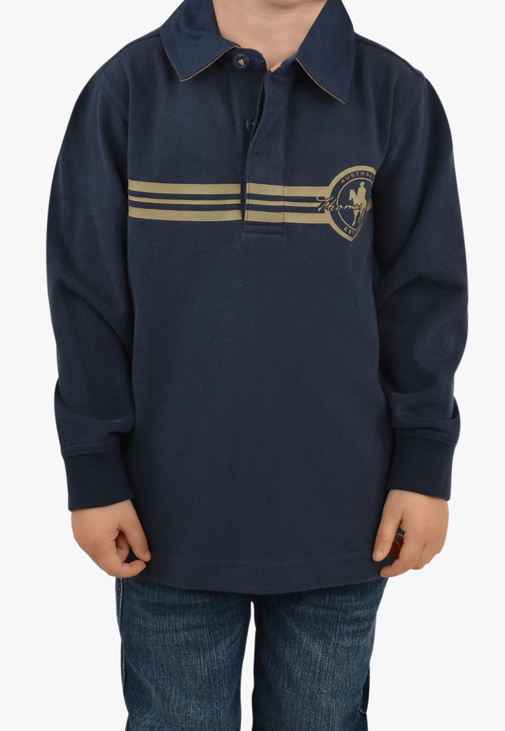 Thomas Cook CLOTHING-Boys Pullovers Thomas Cook Boys Antonio Stripe Rugby