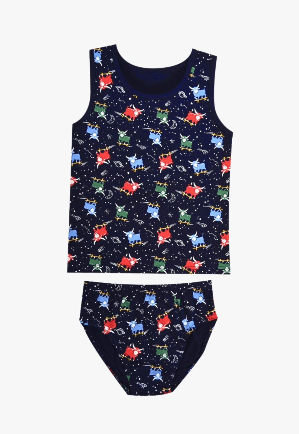 Thomas Cook CLOTHING-Boys Underwear Thomas Cook Boys Skater Singlet and Underwear