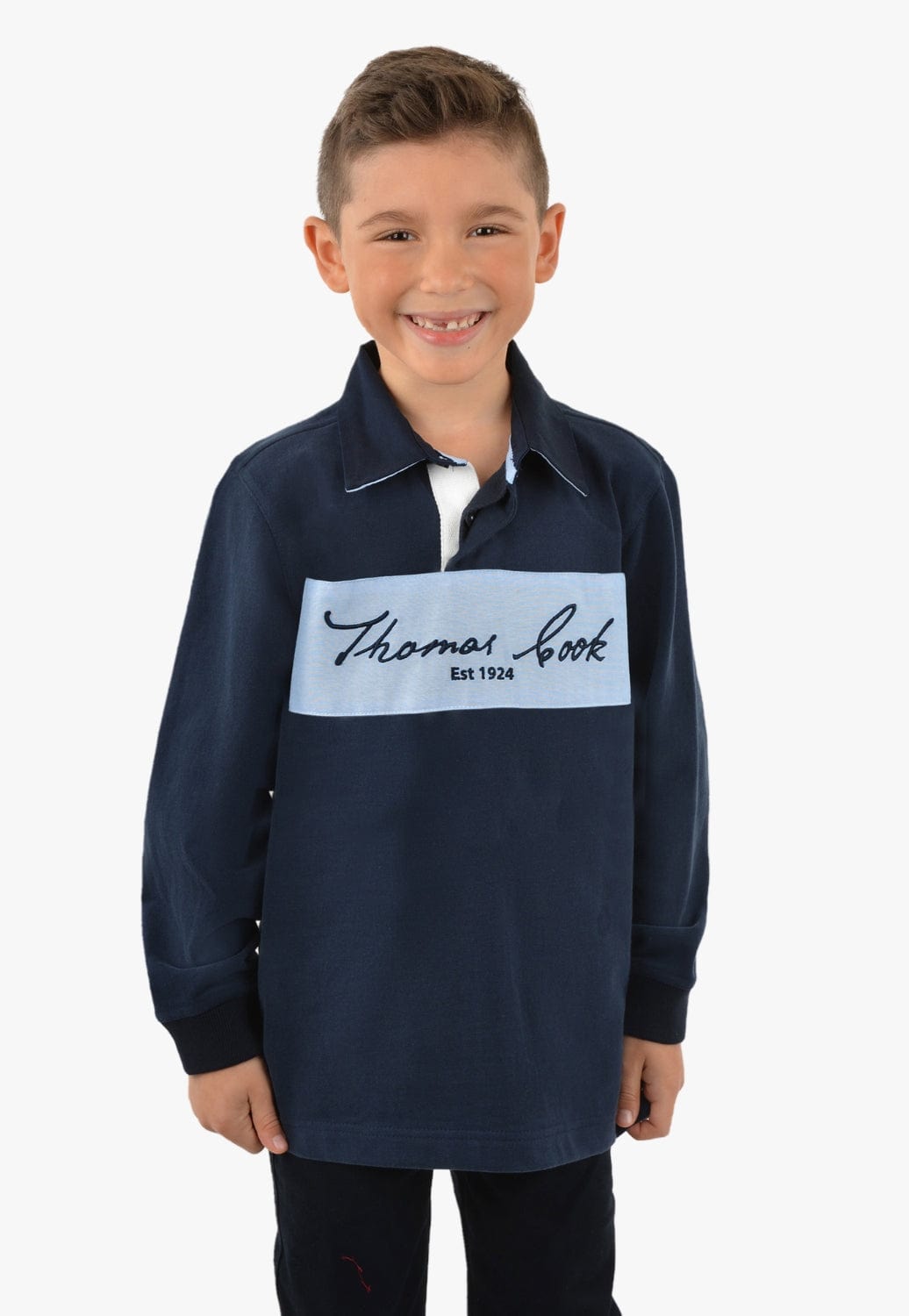 Thomas Cook CLOTHING-Boys Pullovers Thomas Cook Boys Station Rugby
